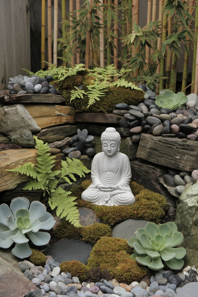 15 Peaceful Outdoor Buddha Garden Ideas for Your Home